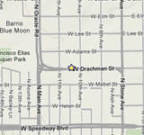 Map to Starr Gems Inc