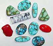 Index of our Gemstones  Turquoise and Cabochobs
