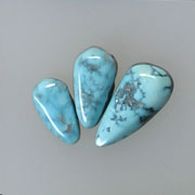 Turquoise Cabs (Natural Turquoise Mountain Blue) Gallery 26