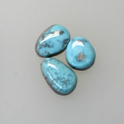 Turquoise Cabs (Natural Turquoise Mountain Blue) Gallery 26