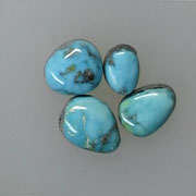 Turquoise Cabs (Natural Turquoise Mountain Blue) Gallery 26