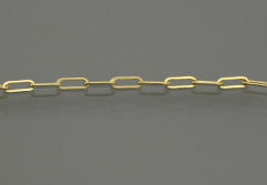 gold filled Flat Cable Chain