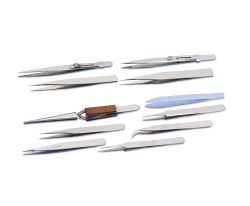 12 piece all purpose tweezers kit